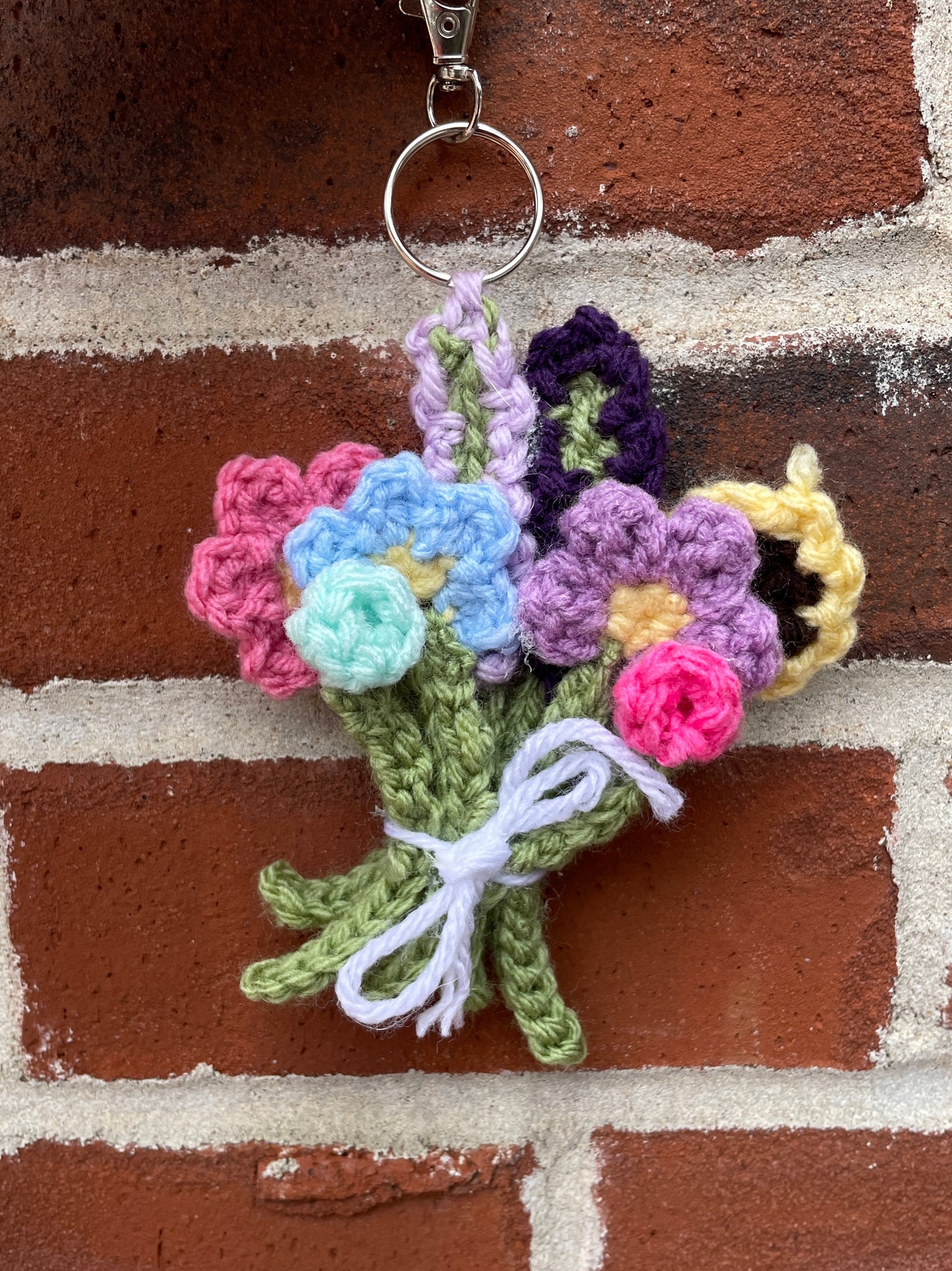 Flower Bouquet Keychain