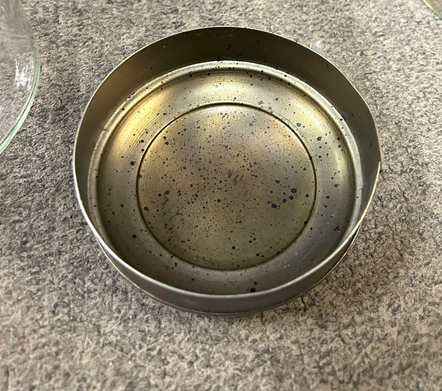 Vintaged Glass Jars Tin Lid
