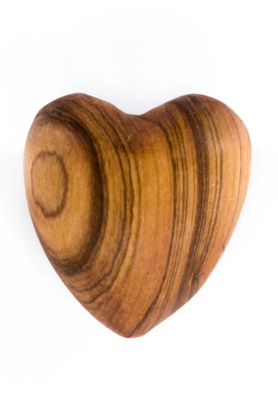 Wild Olive Wood Hearts