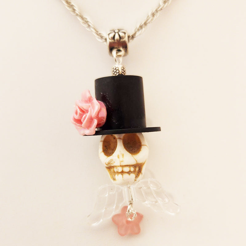 Necklace Day of the Dead Skull totem