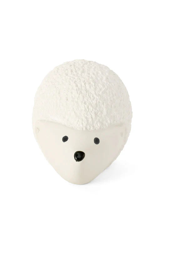 All Natural Textured Soapstone Standing Hedgehog Sculpture