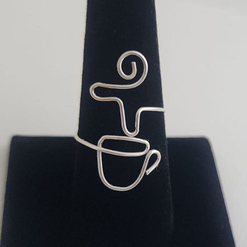 Sterling Silver Barista Ring
