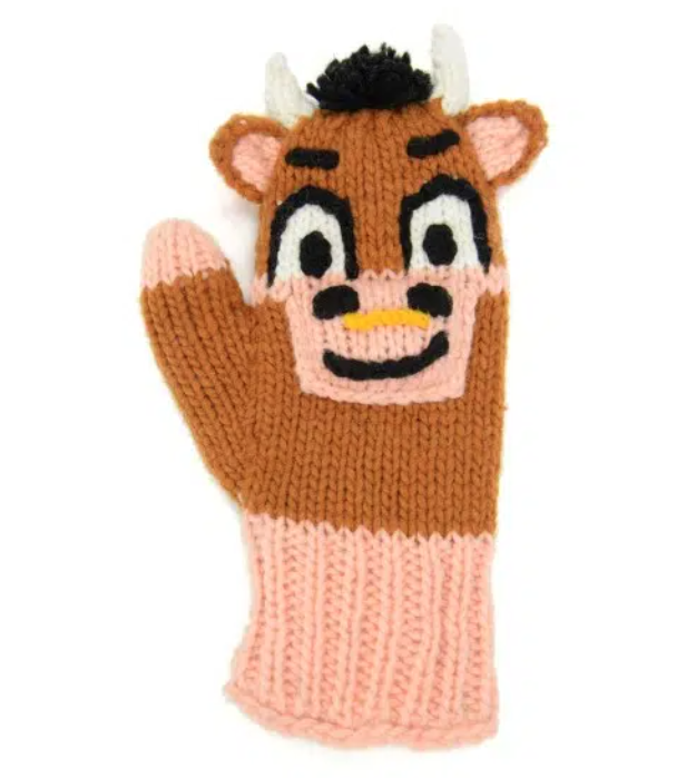 Animal Mittens - Fleece Lined