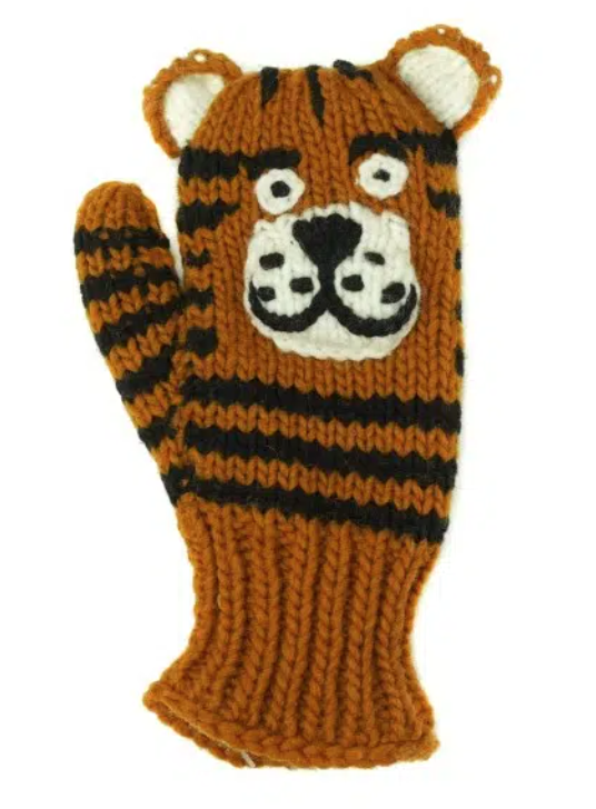 Animal Mittens - Fleece Lined