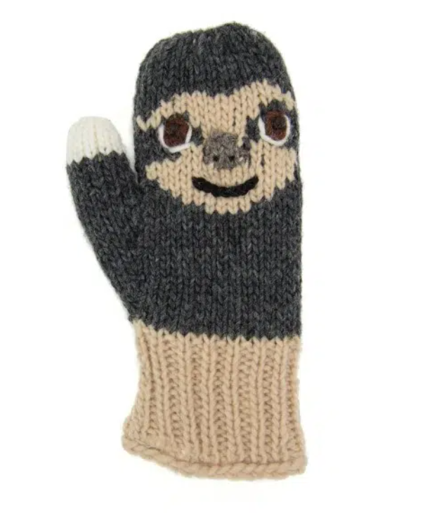 Animal Mittens - Fleece Lined