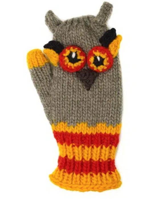 Animal Mittens - Fleece Lined