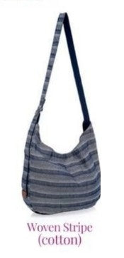 thirty-one retro metro hobo crossbody woven stripe