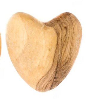 Wild Olive Wood Hearts
