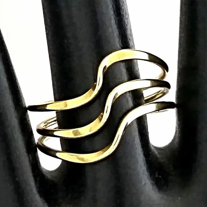 Rings Golden Symbol Ladies