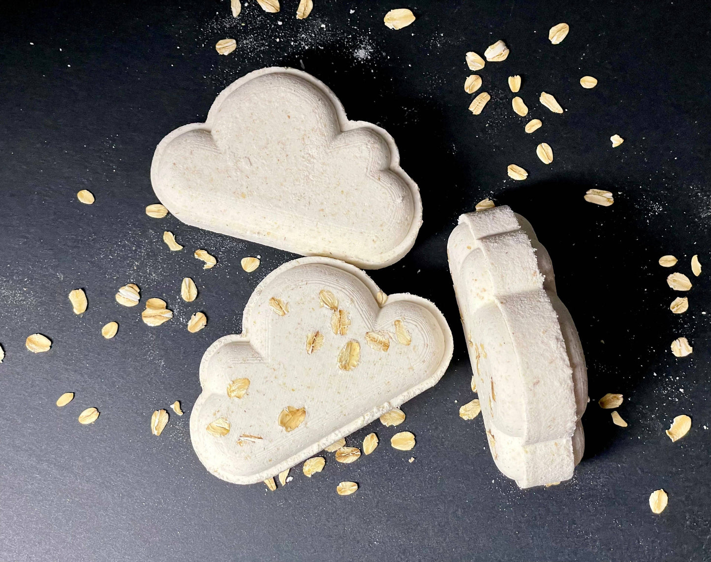 Oatmeal Cloud Bath Bomb