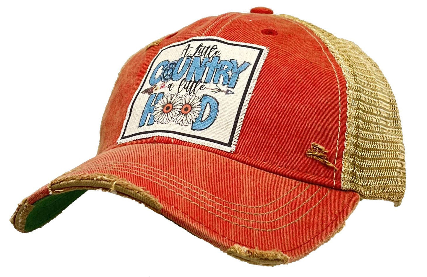 A Little Country A Little Hood Trucker Hat Baseball Cap