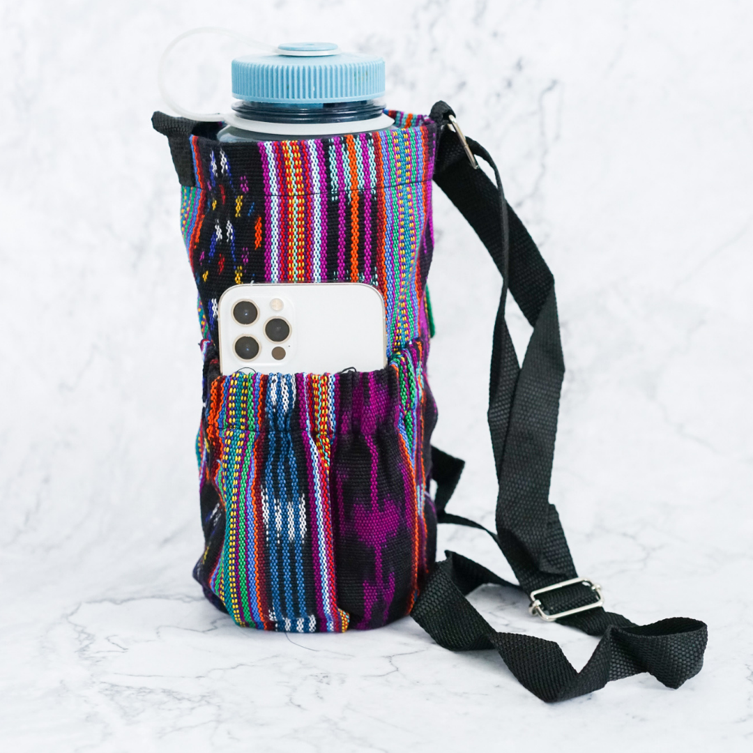 Water Bottle Holder Bag: Slate