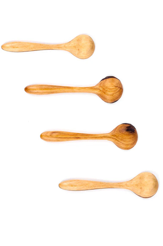 Spoons Pendulum Spice Wild Olive Wood Set of 4