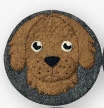 Felt Dog Trivet, 4 styles, 8 inch diameter