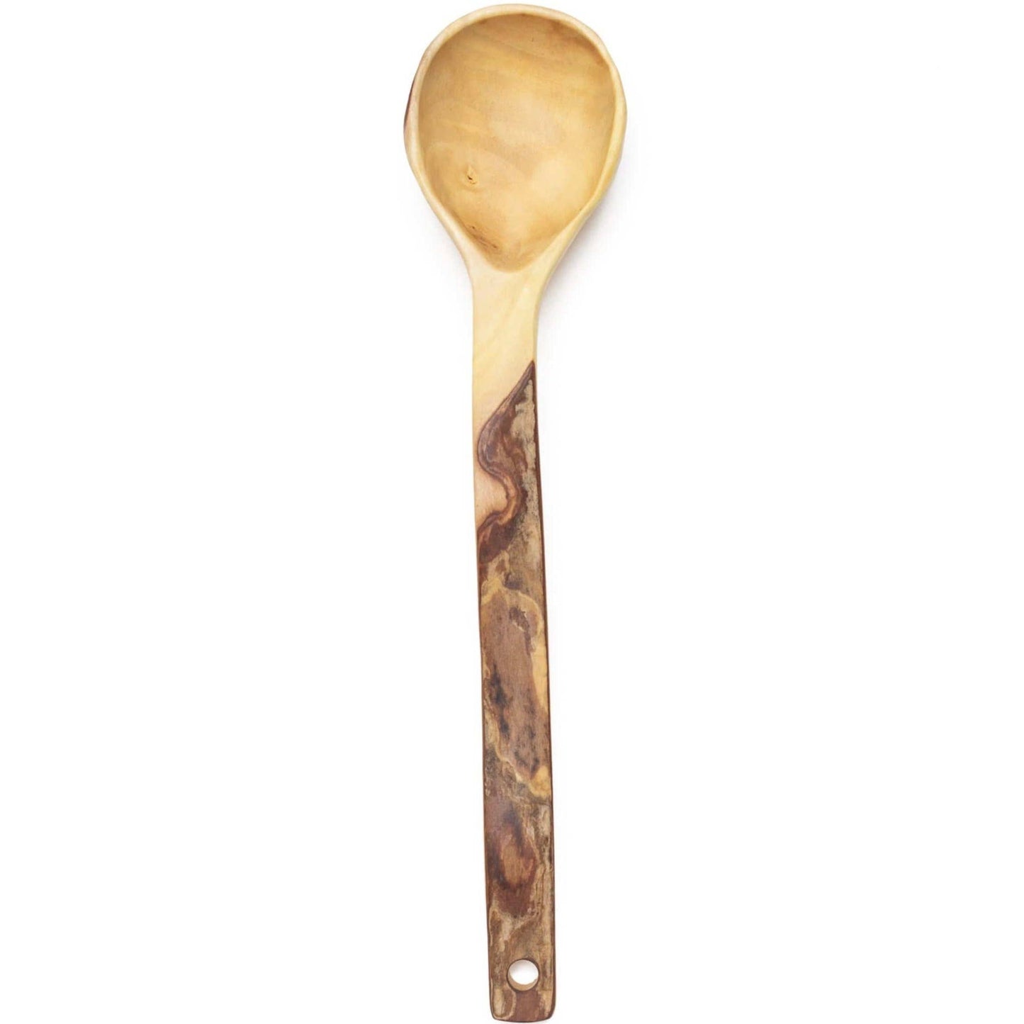 Hand Carved Wood Coffee Scoop: Macawood