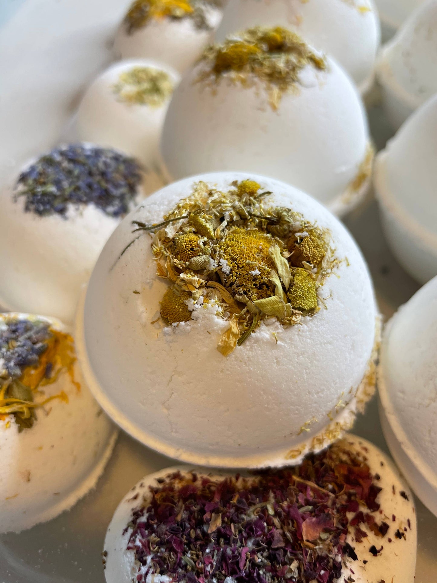 Organic Chamomile Bath Bomb