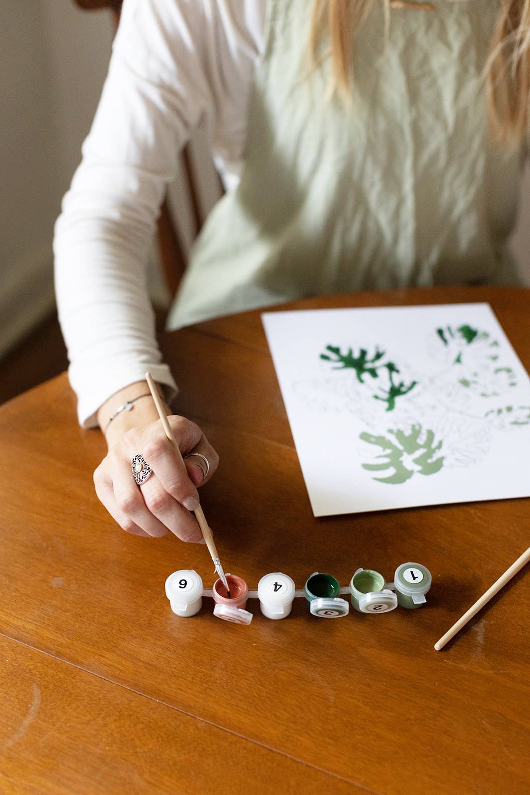 Paint-By-Numbers kit Sunflower Garden