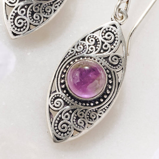 Saroop Amethyst Earrings