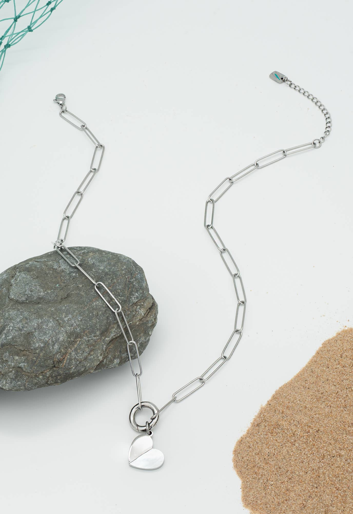 You Are Mine Necklace Silver