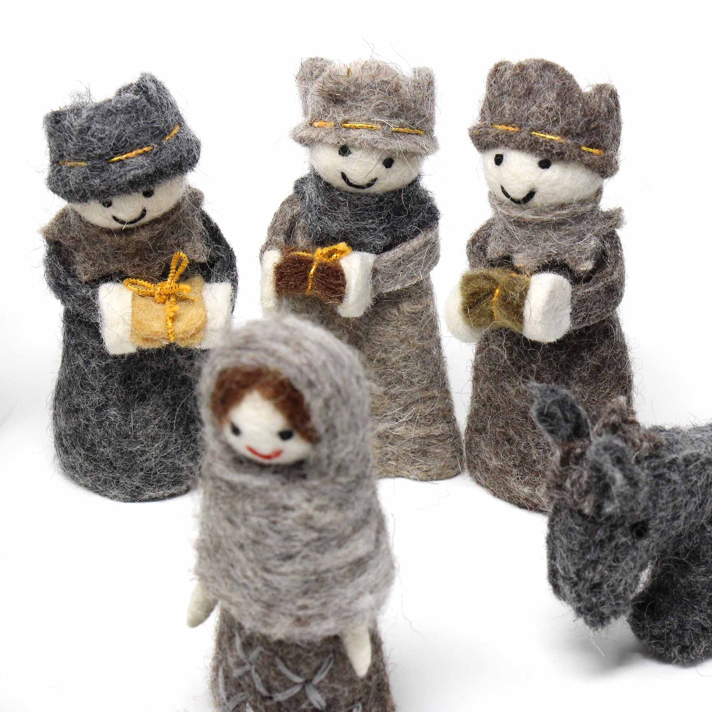 Nativity Handcrafted Felt-12pc