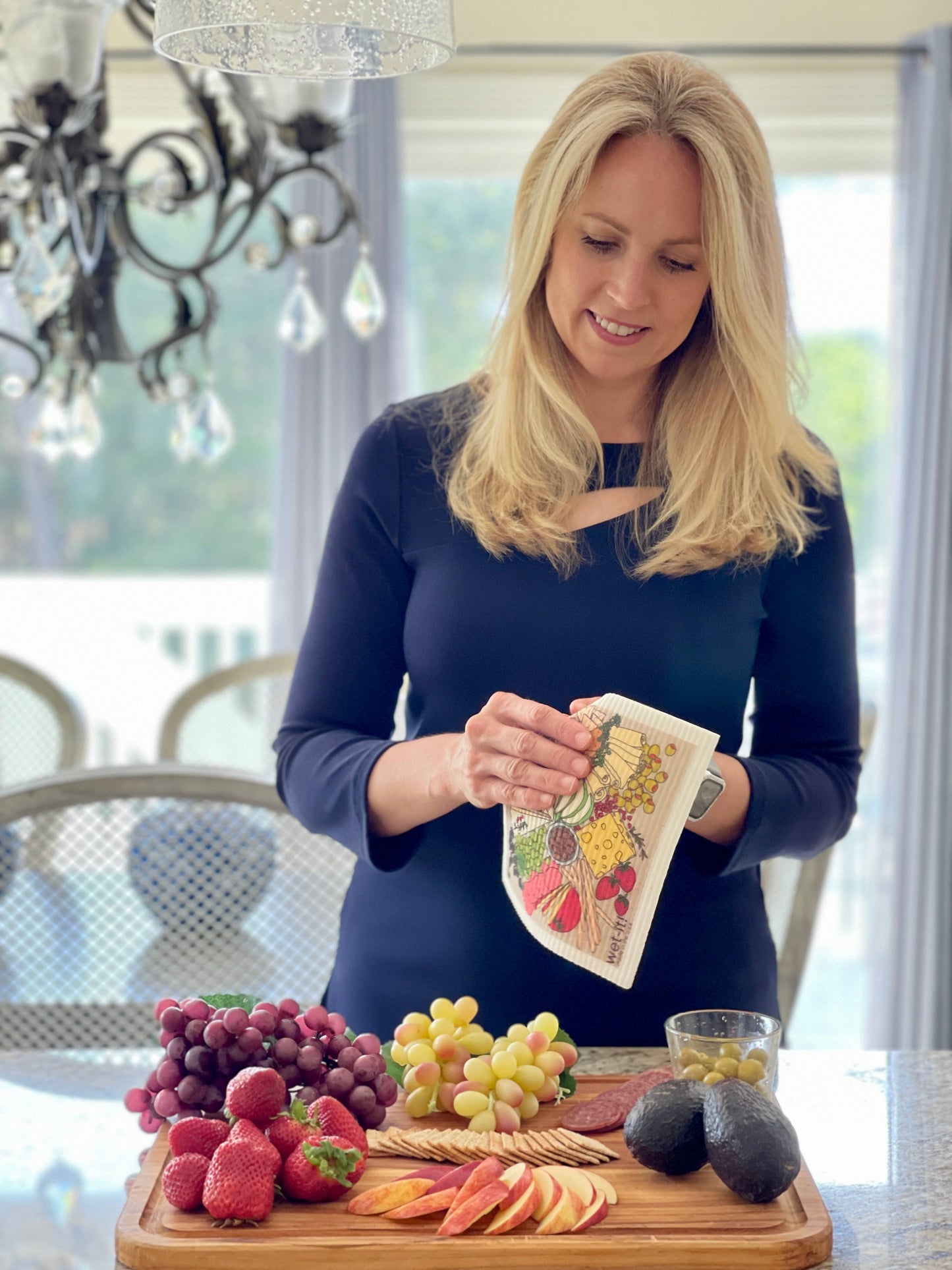 Charcuterie Eats Swedish Cloth