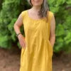 Cotton Smock Dress