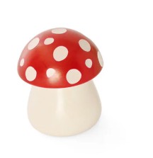Colorful Cartoon Mushroom Sculptures