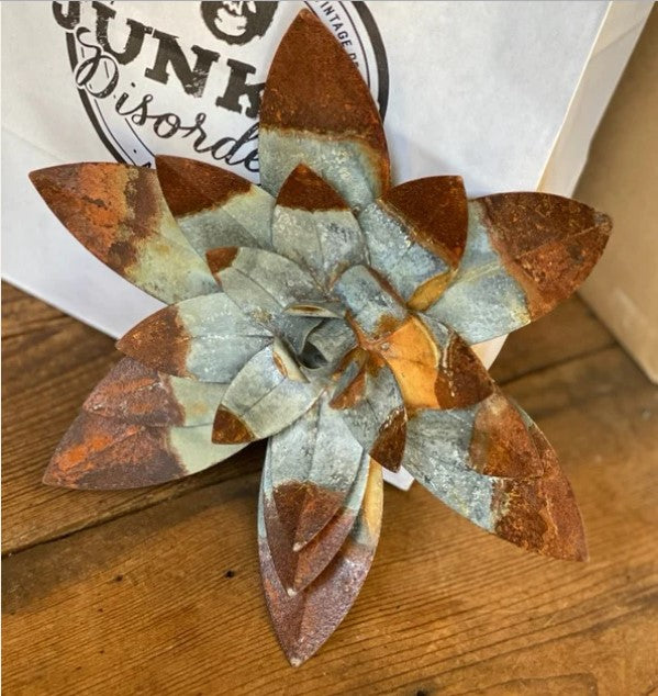 Flower, Rusty Water Lily Hanger