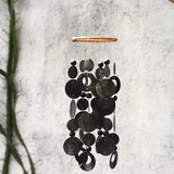 Capiz Chime with Wood, Small