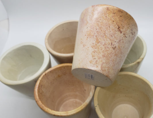 Natural Soapstone Round Planter