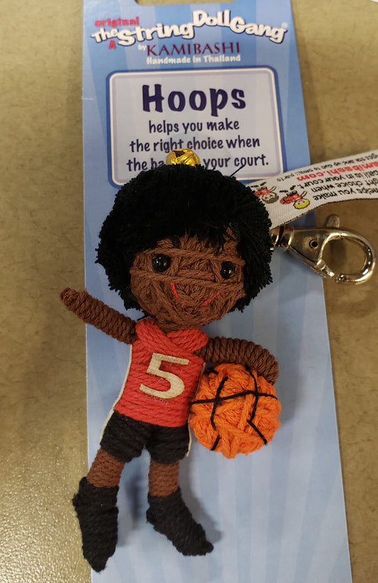 Hoops Boy String Doll
