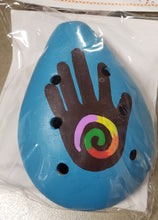 Load image into Gallery viewer, Ocarina - Multicolored Shades Hand Painted
