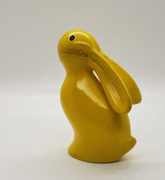 Large Soapstone Buttercup Bunny Sculpture