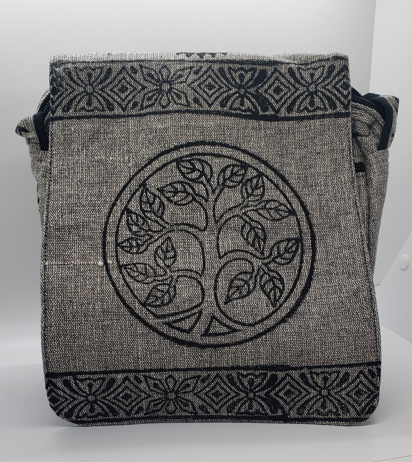 Heavy Cotton Block Print Bag