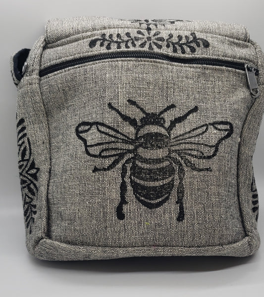 Heavy Cotton Block Print Bag