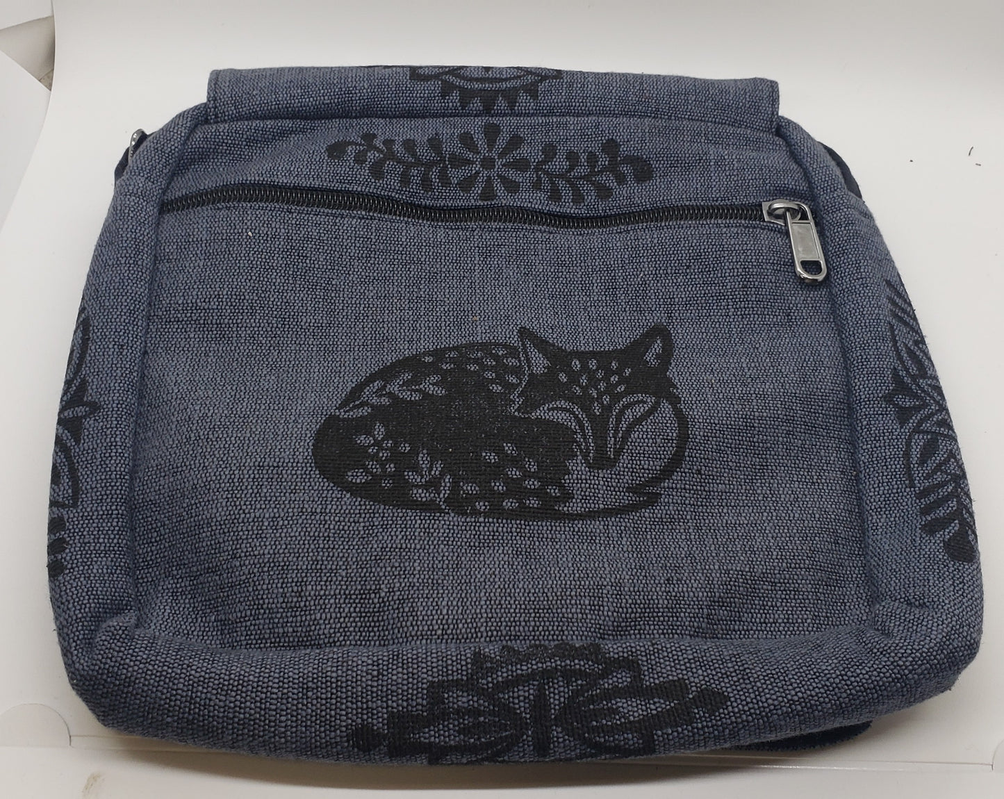 Heavy Cotton Block Print Bag