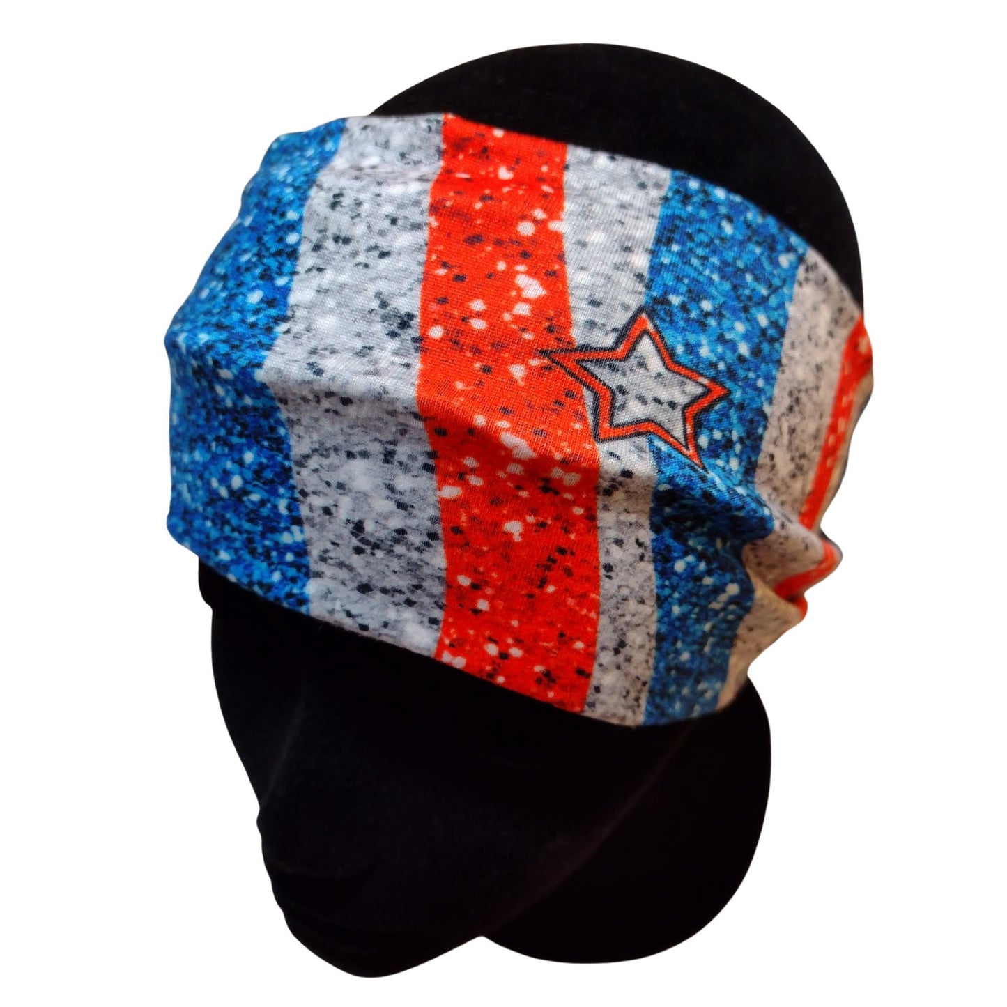 Red, White, and Blue Glitter Headband