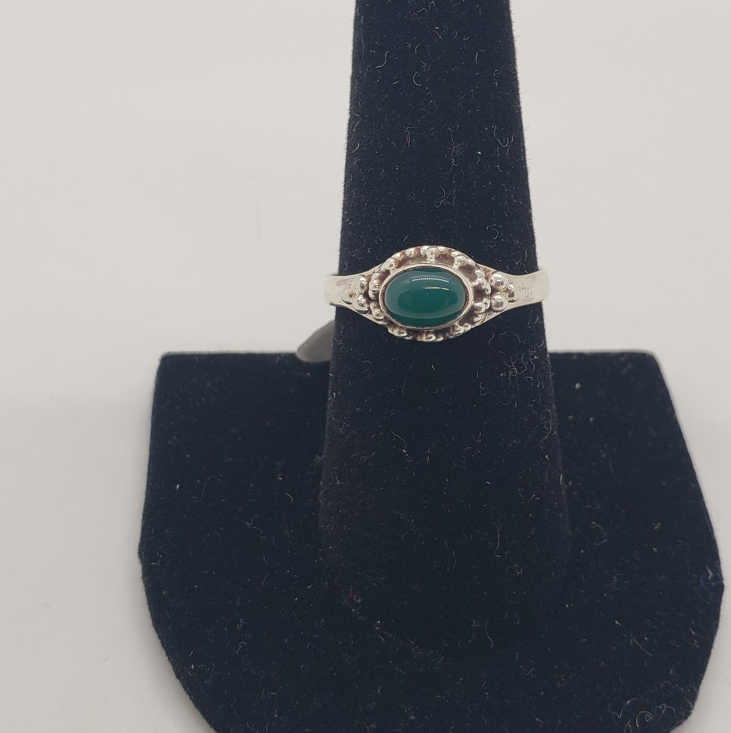 Sterling Silver Small Stone Rings
