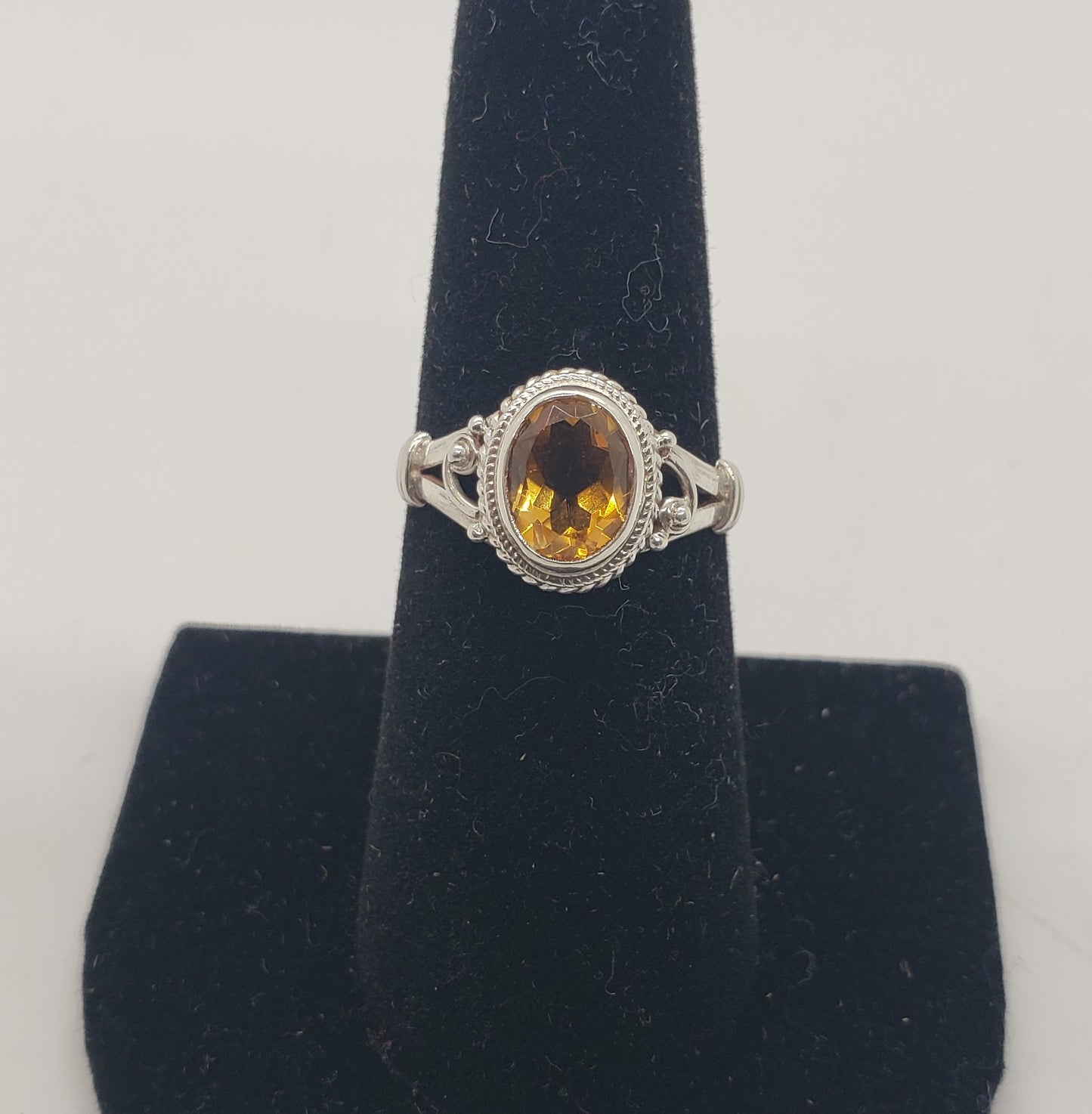 Sterling Silver Small Stone Rings