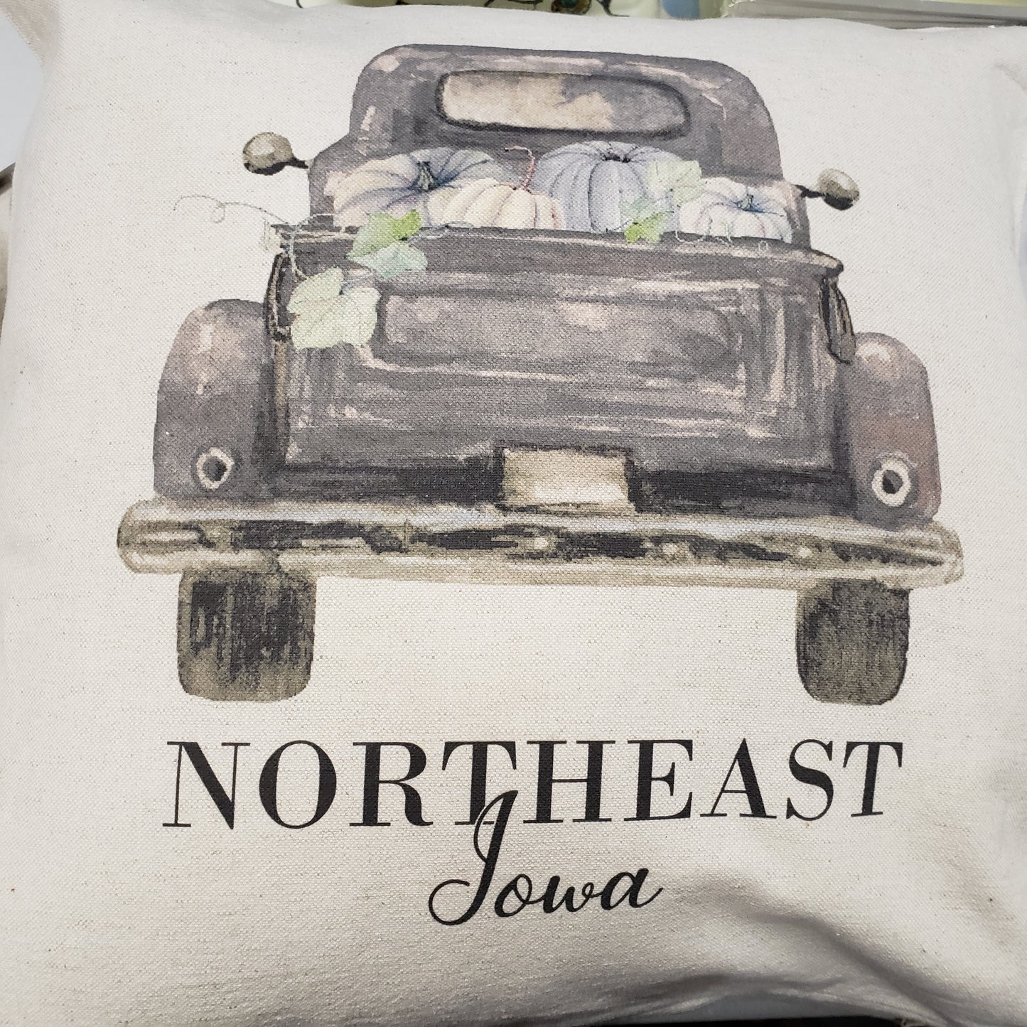 Pumpkin Truck 2 Custom Pillow Cover
