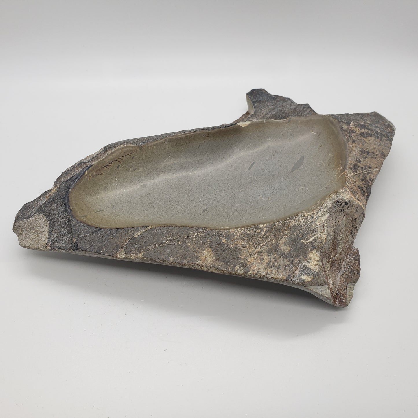 Kenyan Primitive Soapstone Dish