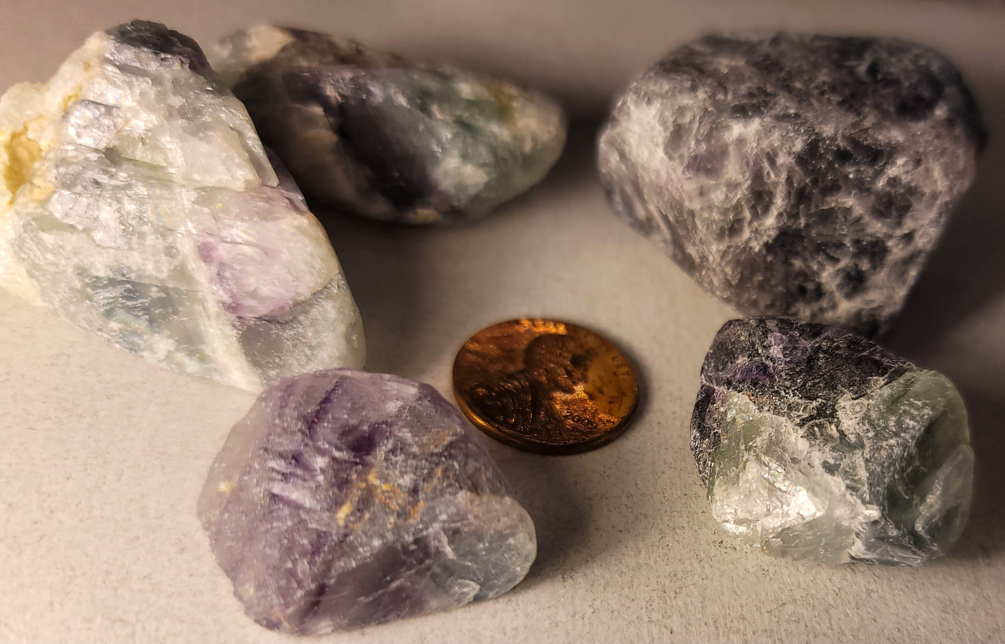 Rainbow Fluorite Stone