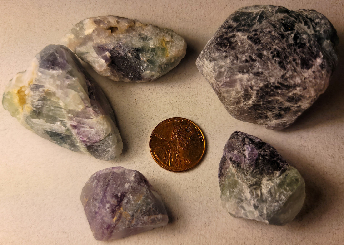 Rainbow Fluorite Stone