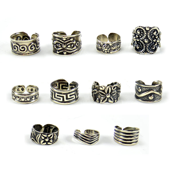Toe Ring Silver