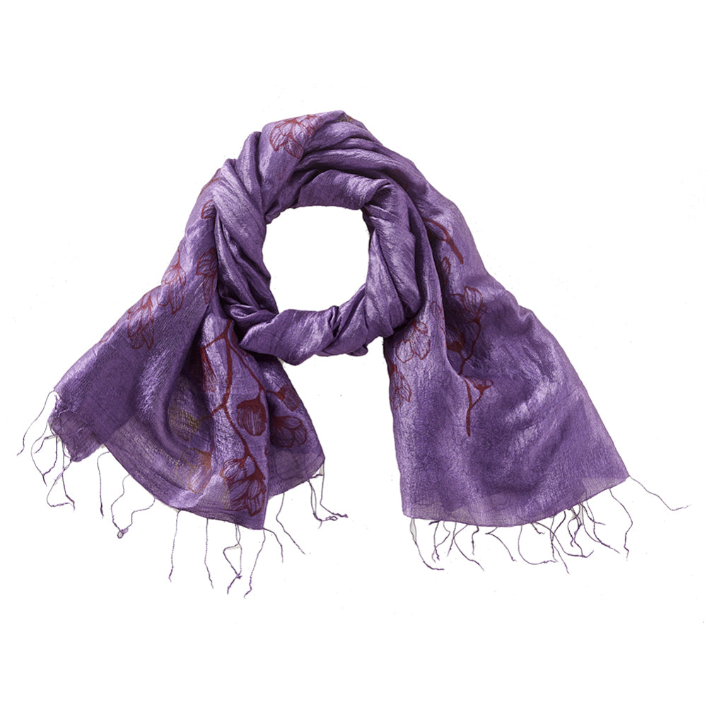 Wildflower Silk Scarf