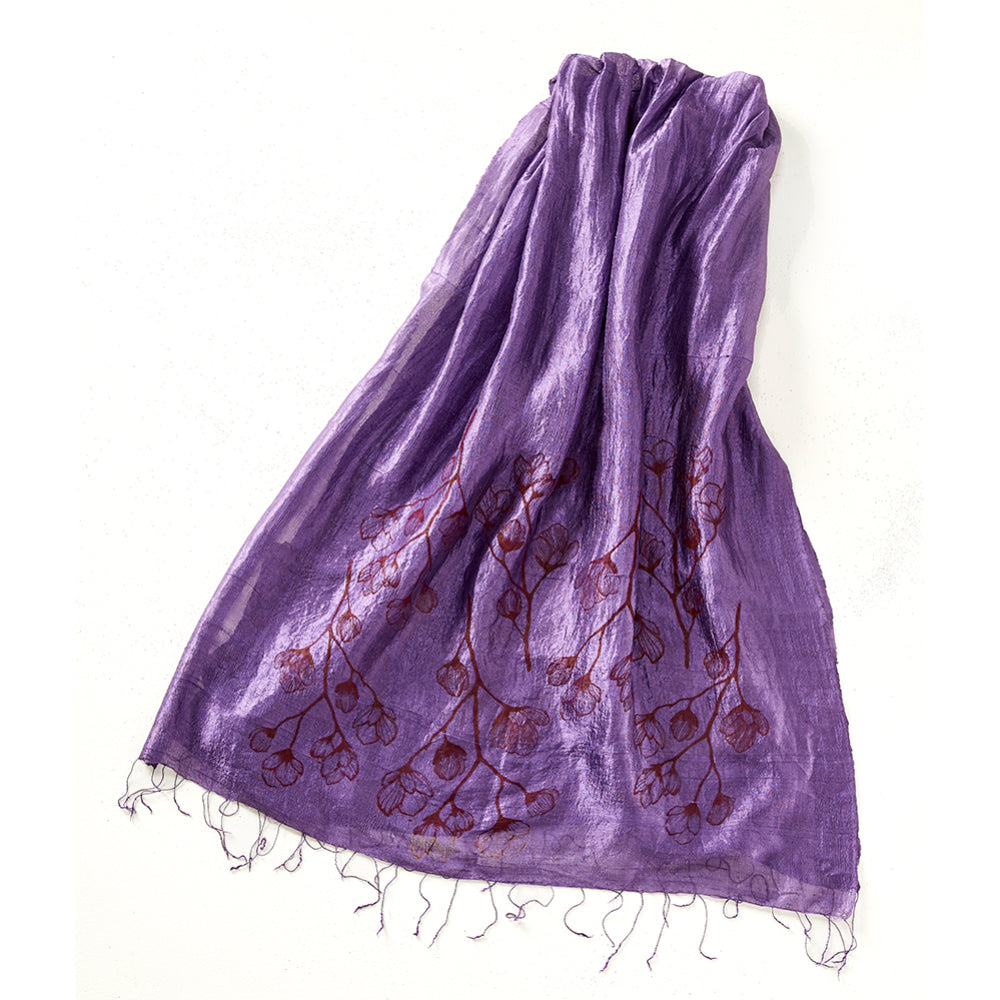 Wildflower Silk Scarf
