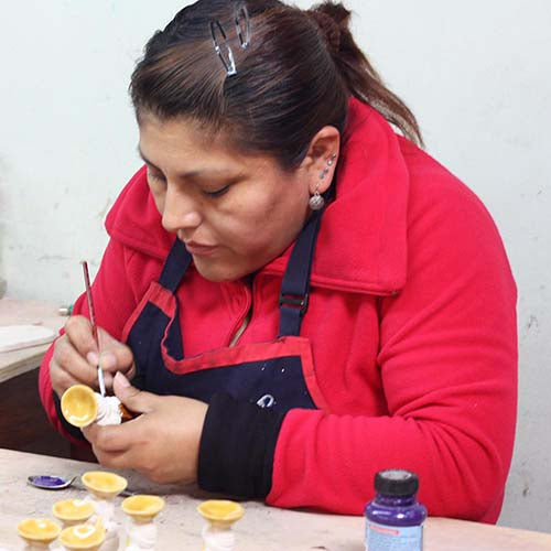 Tranquil Teal Nativity 4pc