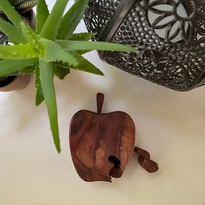 Apple Shaped Puzzle Box