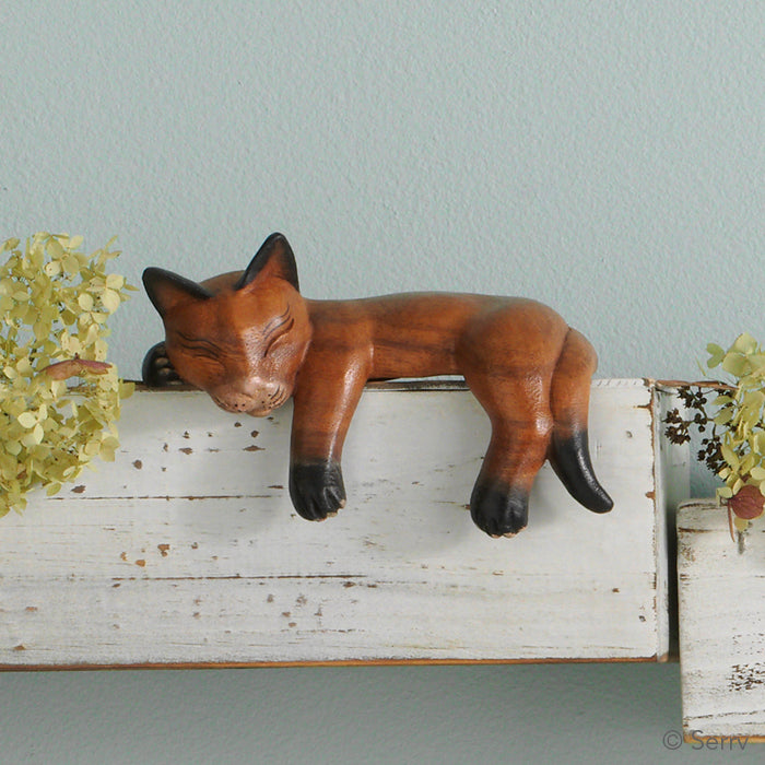 Shelf Sitter NAPPING CAT