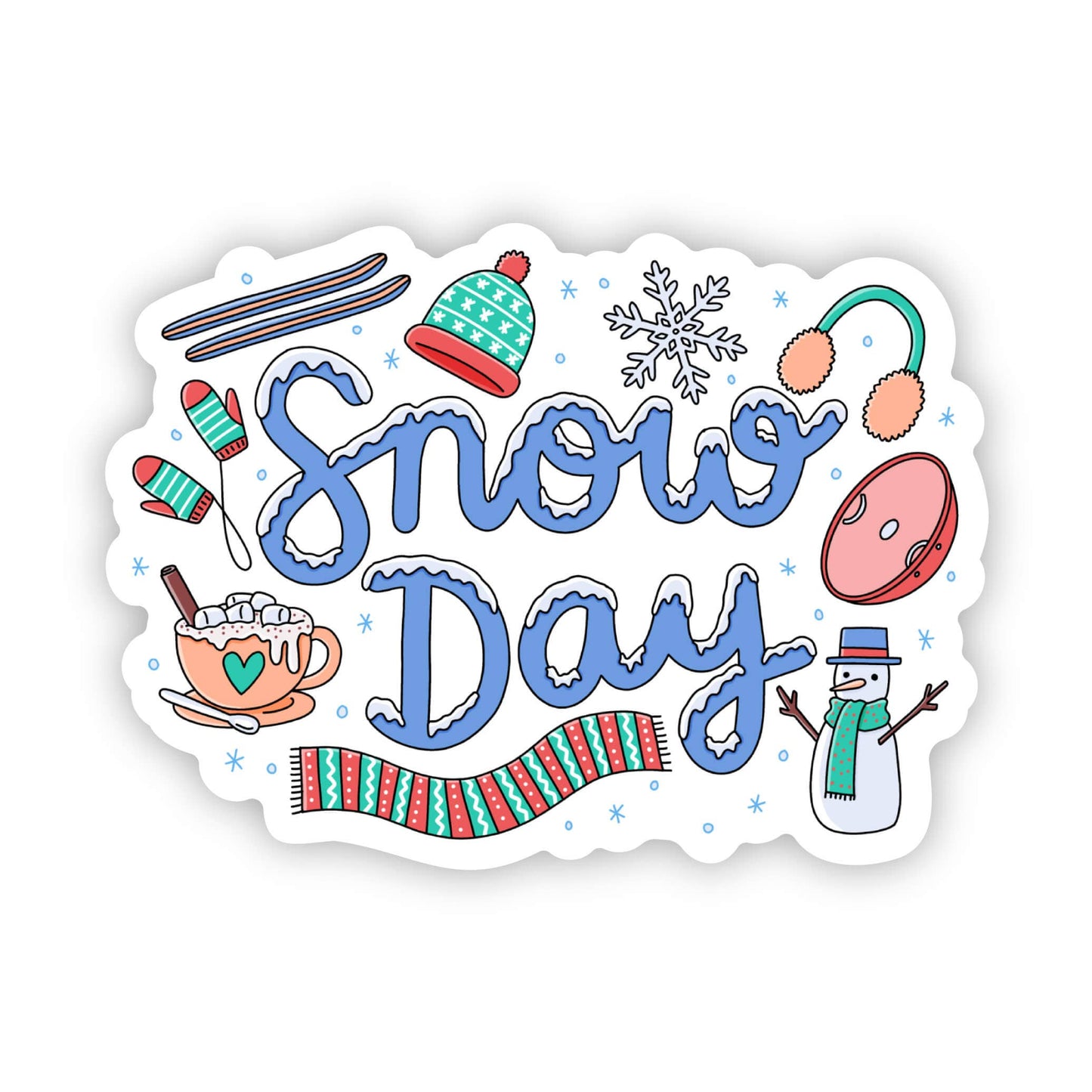 Snow Day Sticker